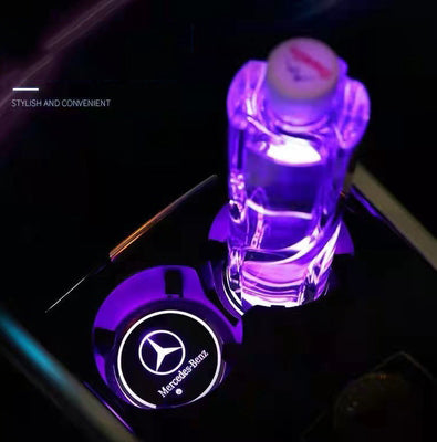Car LED Ambient Light-Emitting Water Coaster