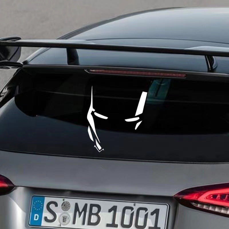 Lron Man Reflective Car Sticker