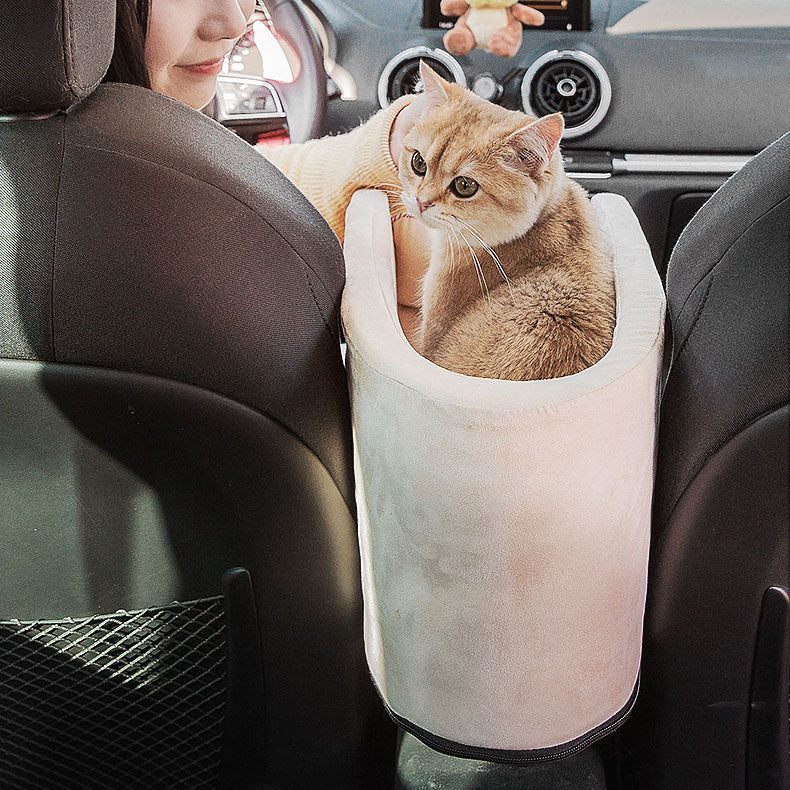 Triple Fixing System Car Pet Safety Nest