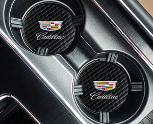 Carbon Fiber Anti-Slip Car Cup Holder Coaster🔥2PCS🔥