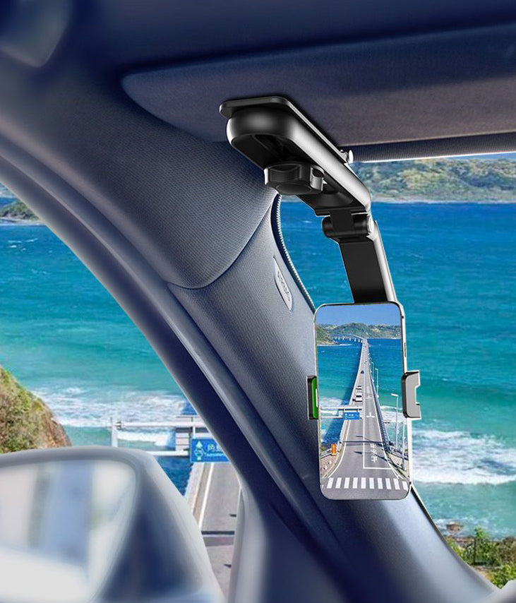 360° Rotatable Sun Visor Mobile Phone Holder