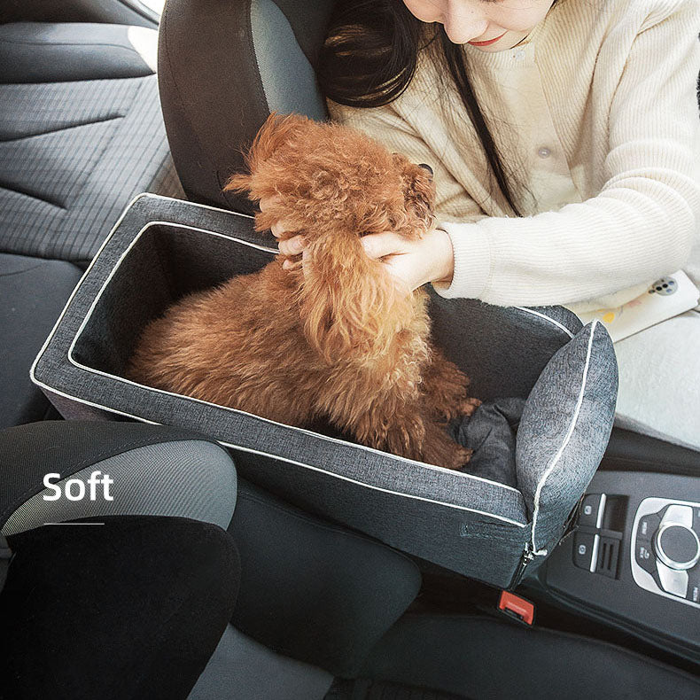 Triple Fixing System Car Pet Safety Nest