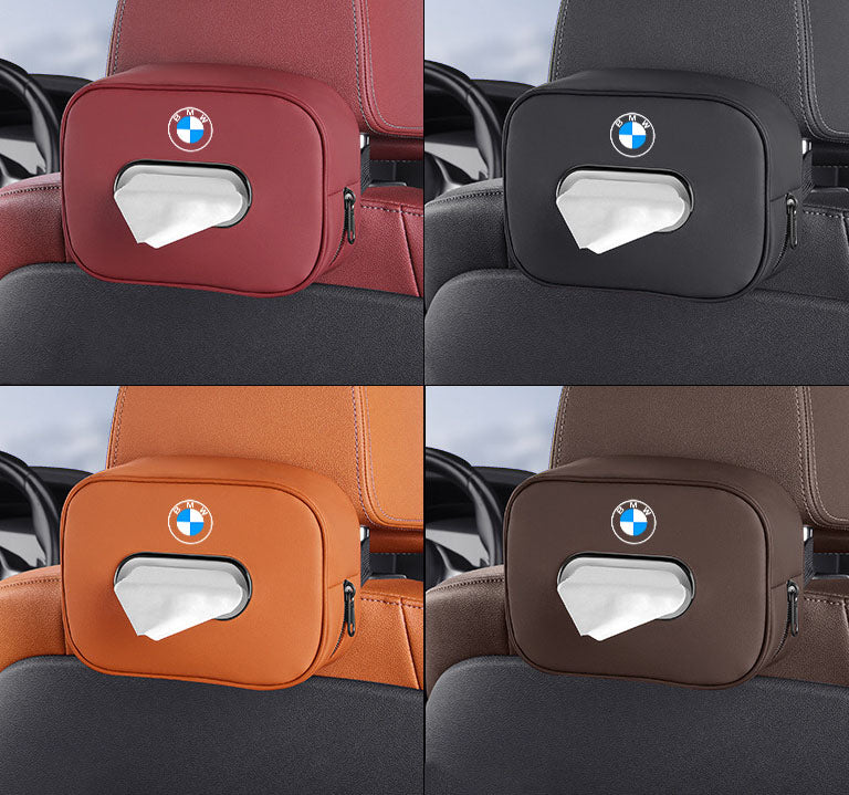 Car Tissue Box Armrest Box Tissue Hanging Type For Car Use