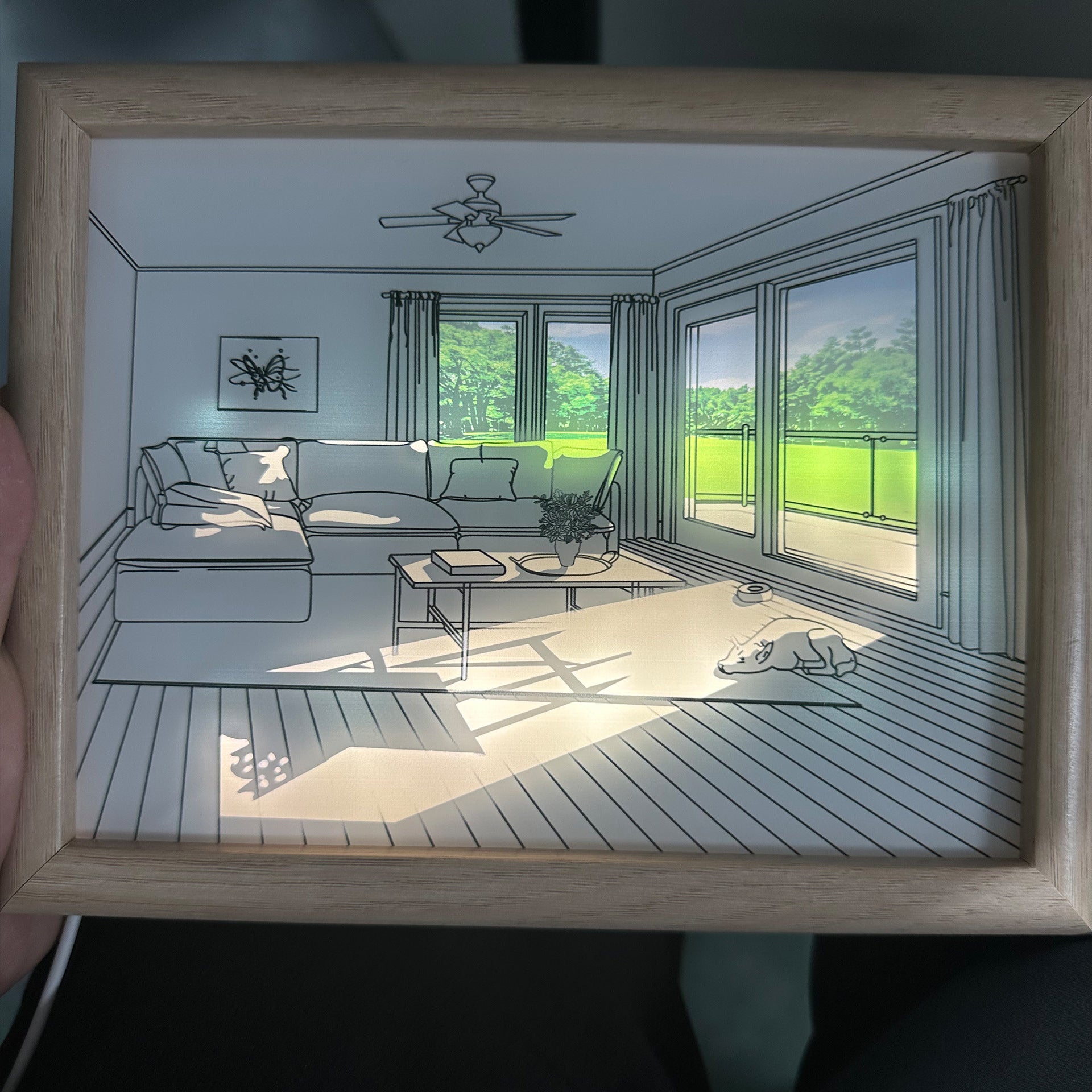 Art Lighting Decoration Painting