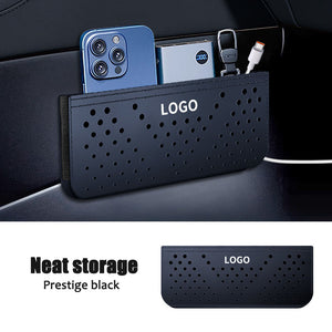 Car Mounted Adhesive Multifunctional Net Bag Storage Hanging Bag