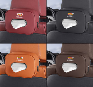 Car Tissue Box Armrest Box Tissue Hanging Type For Car Use