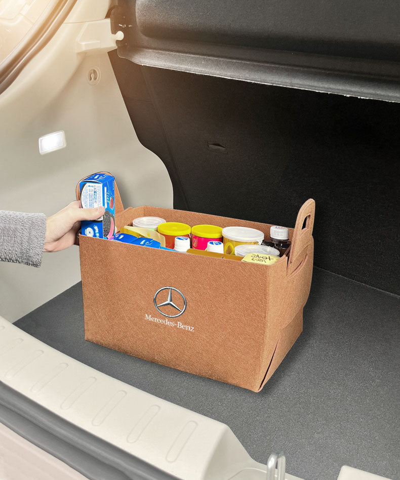 Car Trunk Storage Artifact Foldable Felt Storage Bag