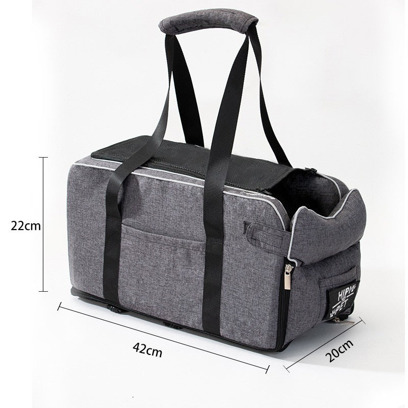 Triple Fixing System Car Pet Safety Nest