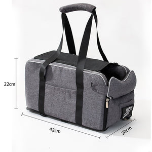 Triple Fixing System Car Pet Safety Nest