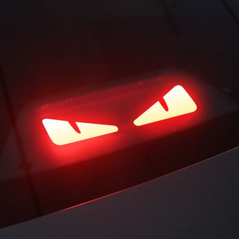 High Brake Light Sticker Modified Decoration