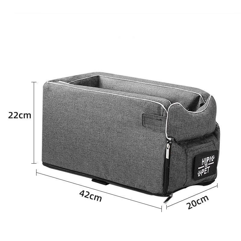Triple Fixing System Car Pet Safety Nest