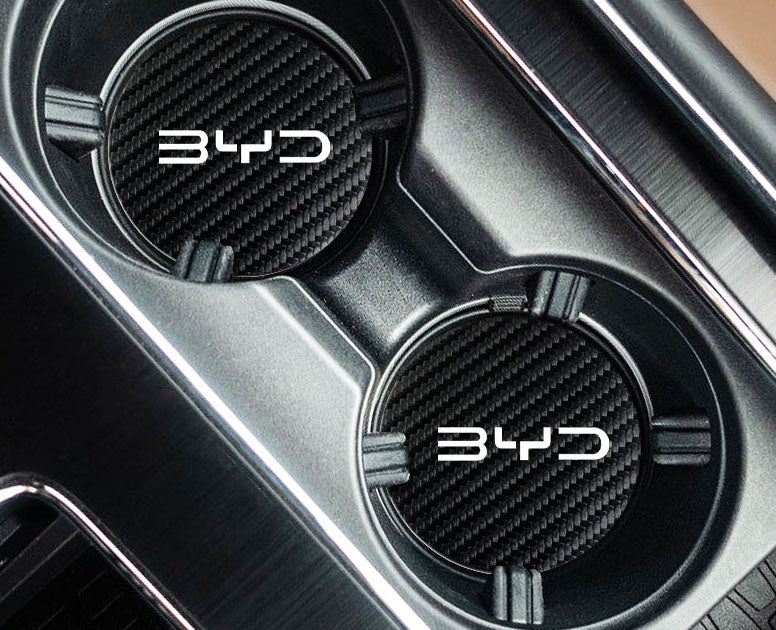 Carbon Fiber Anti-Slip Car Cup Holder Coaster🔥2PCS🔥