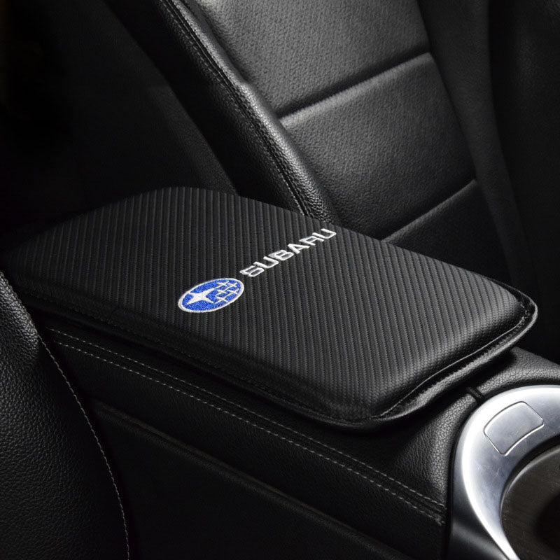 Carbon Fiber Interior Center Armrest Box Cover