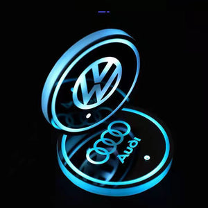 Car LED Ambient Light-Emitting Water Coaster