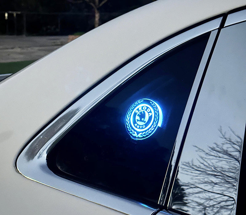 New Car Triangle Window Atmosphere Light Intelligent Photosensitivity
