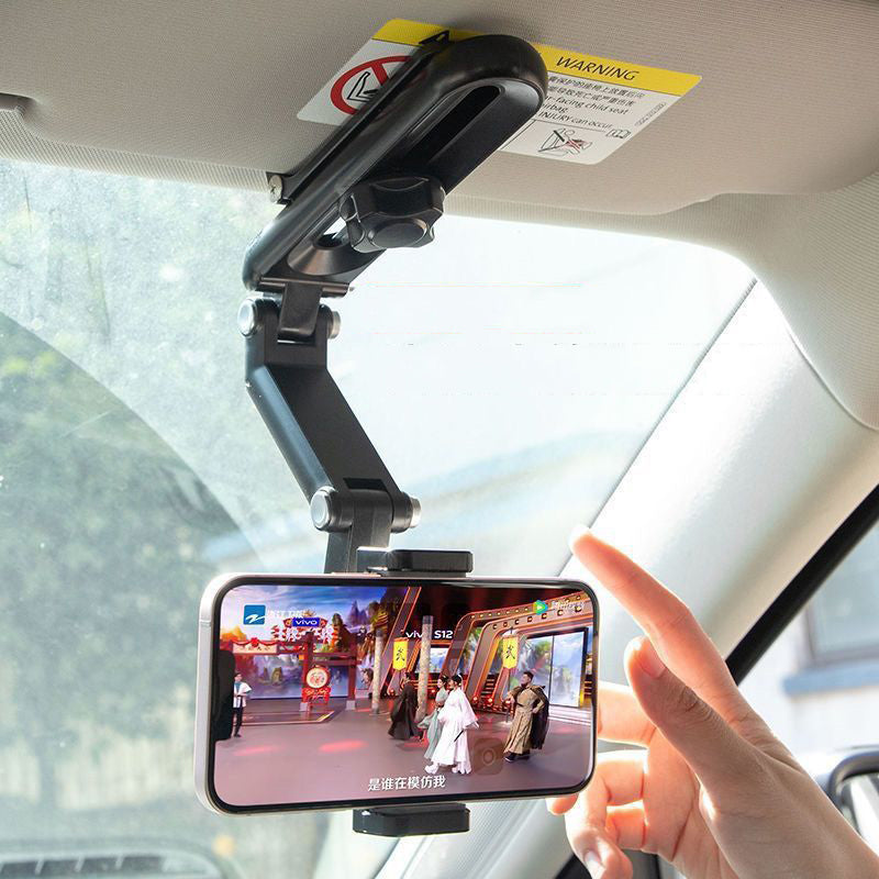 360° Rotatable Sun Visor Mobile Phone Holder