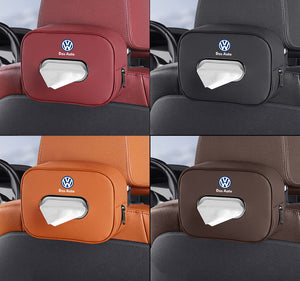 Car Tissue Box Armrest Box Tissue Hanging Type For Car Use