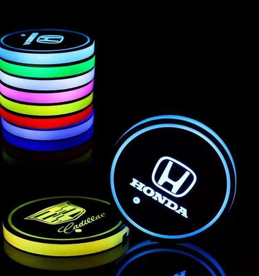 Car LED Ambient Light-Emitting Water Coaster