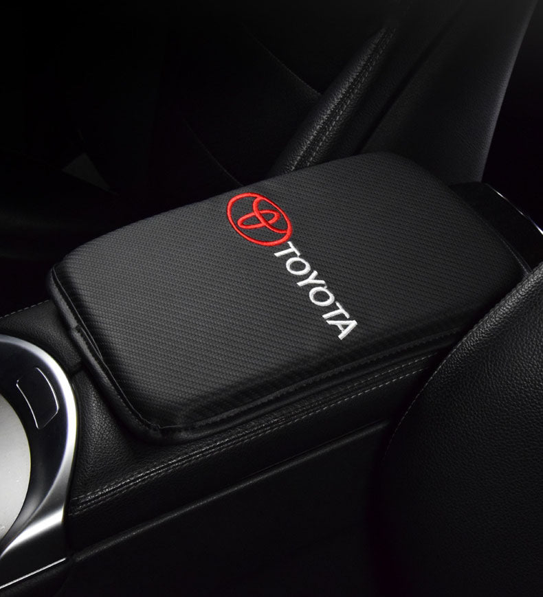 Carbon Fiber Interior Center Armrest Box Cover
