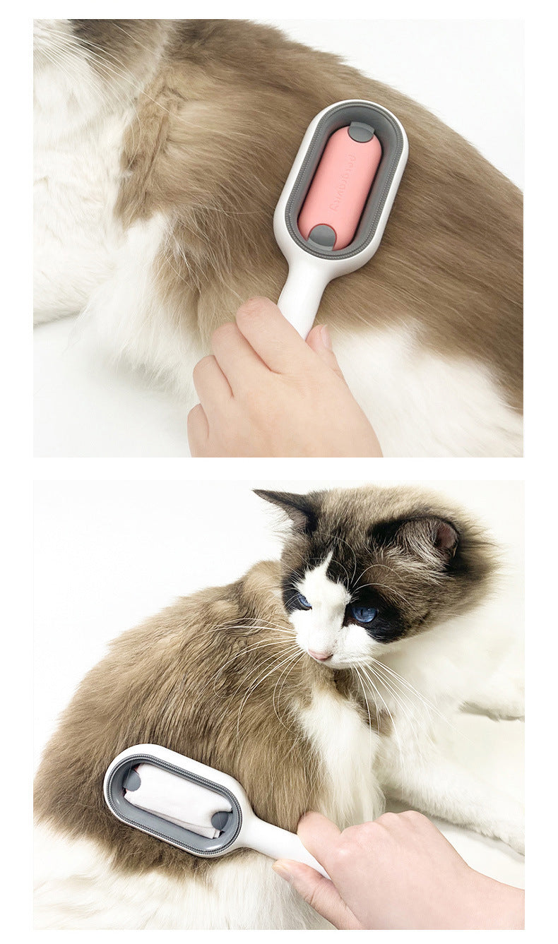 Pet Cleaning Hair Comb Cat Disposable Wipes Comb