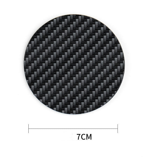 Carbon Fiber Anti-Slip Car Cup Holder Coaster🔥2PCS🔥