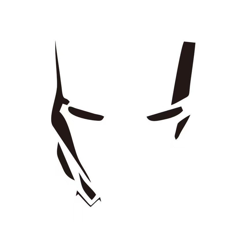 Lron Man Reflective Car Sticker