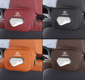 Car Tissue Box Armrest Box Tissue Hanging Type For Car Use