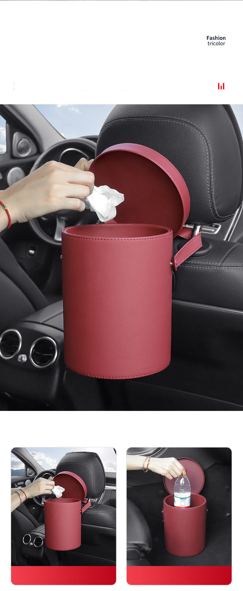 Luxury Car Storage Bin