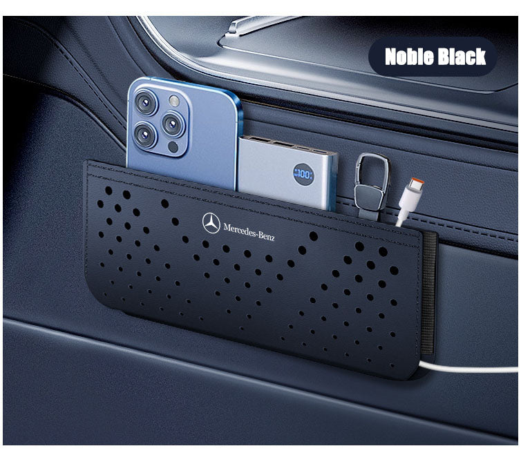 Car Mounted Adhesive Multifunctional Net Bag Storage Hanging Bag