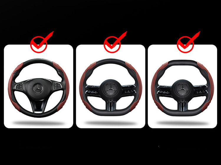 Segmented Card Type New Sports Style Steering Wheel Protective Case