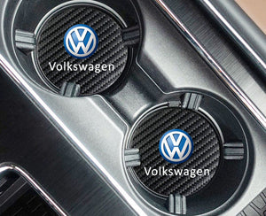 Carbon Fiber Anti-Slip Car Cup Holder Coaster🔥2PCS🔥