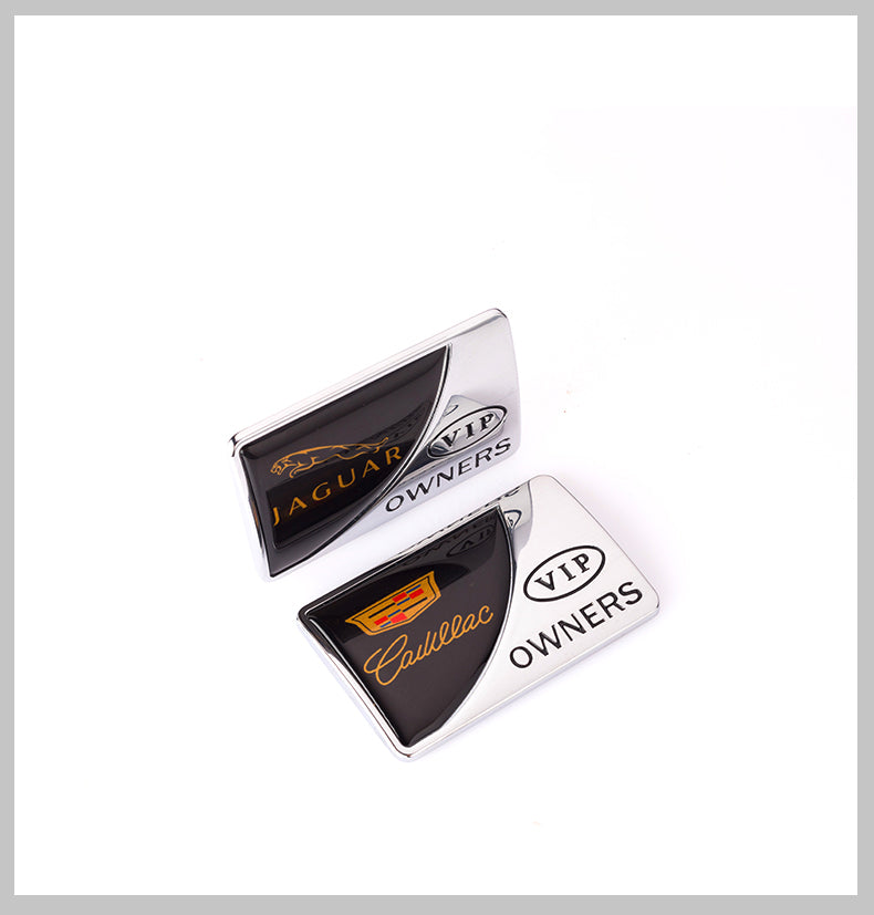 Automotive Metal Labeling Decoration