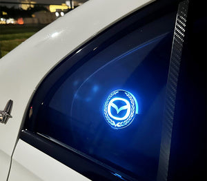 New Car Triangle Window Atmosphere Light Intelligent Photosensitivity
