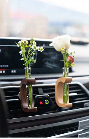 Car Flower Arrangement Air Outlet Aromatherapy Decorative Small Vase