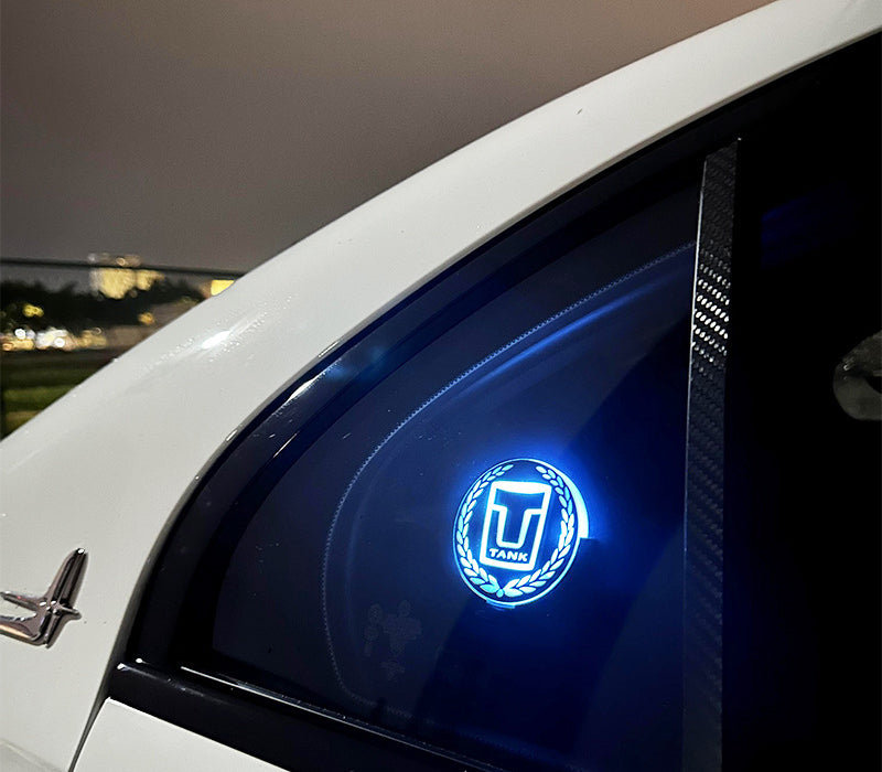 New Car Triangle Window Atmosphere Light Intelligent Photosensitivity
