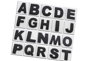 DIY Alphabet Metal Car Sticker