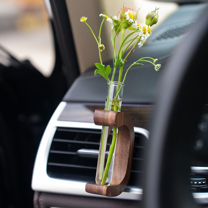 Car Flower Arrangement Air Outlet Aromatherapy Decorative Small Vase