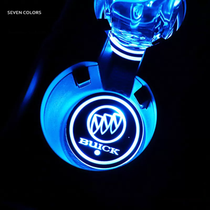 Car LED Ambient Light-Emitting Water Coaster