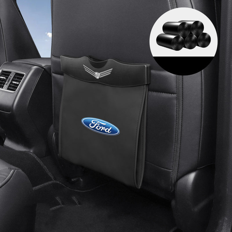 Hanging Car Garbage Bag Organizer1