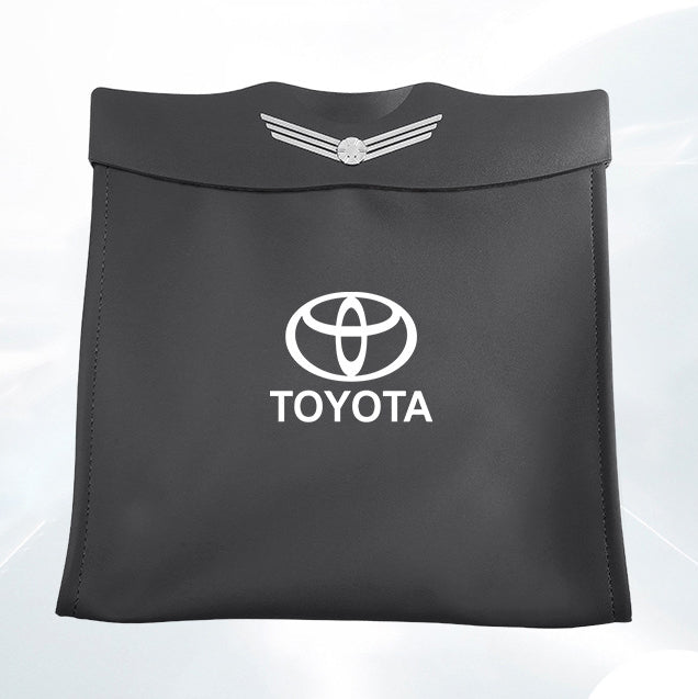 Hanging Car Garbage Bag Organizer1