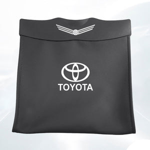 Hanging Car Garbage Bag Organizer1