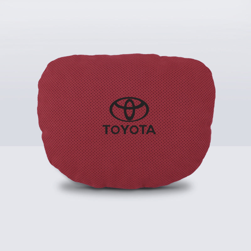 Special Automobile Deer Velvet Leather Car Pillow Lumbar Cushion