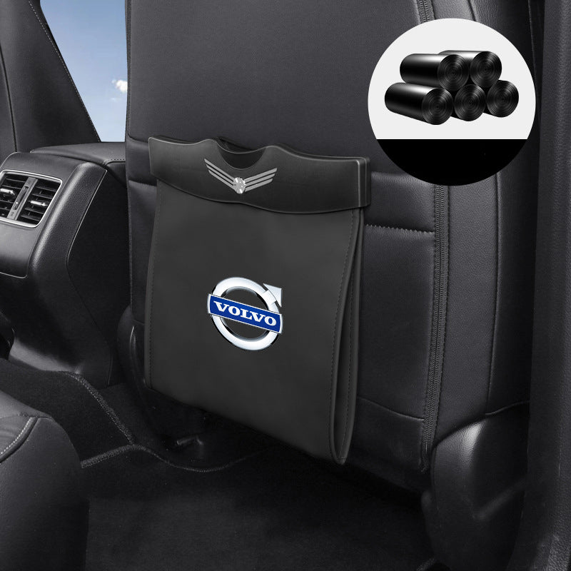 Hanging Car Garbage Bag Organizer1