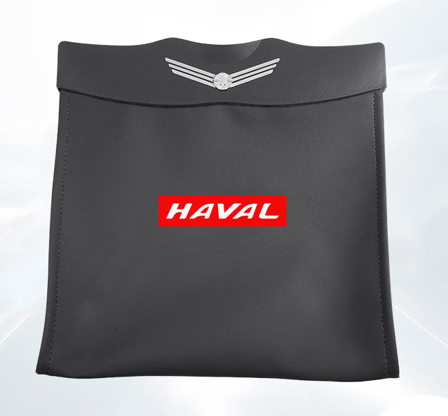 Hanging Car Garbage Bag Organizer1