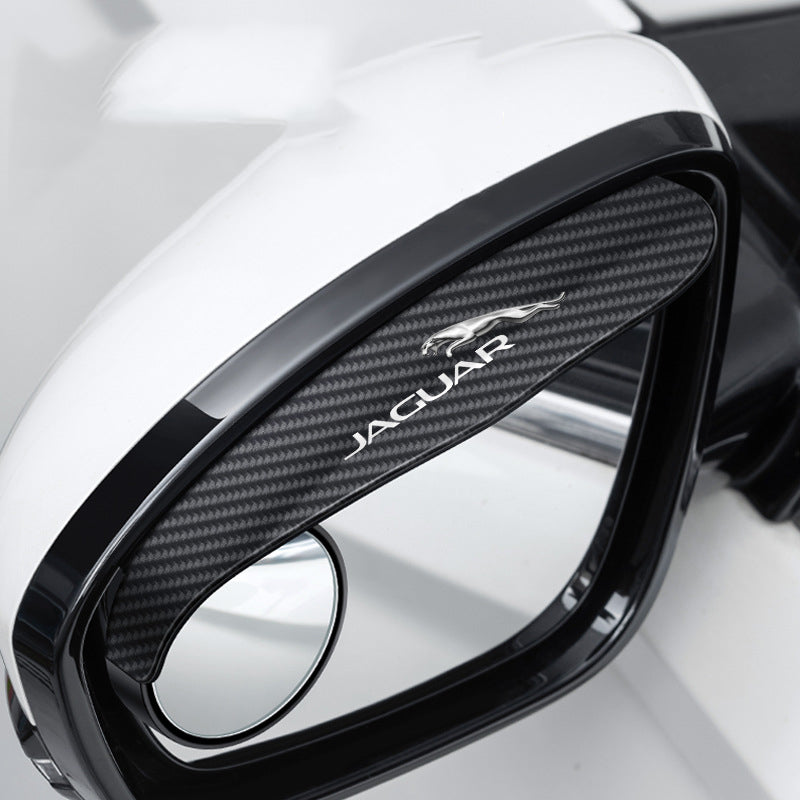Carbon fiber pattern rain eyebrow reversing mirror integrated ✨2 pieces✨