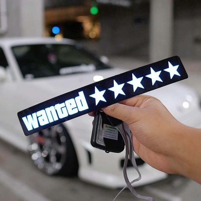 Car LED Trendy Window Decoration