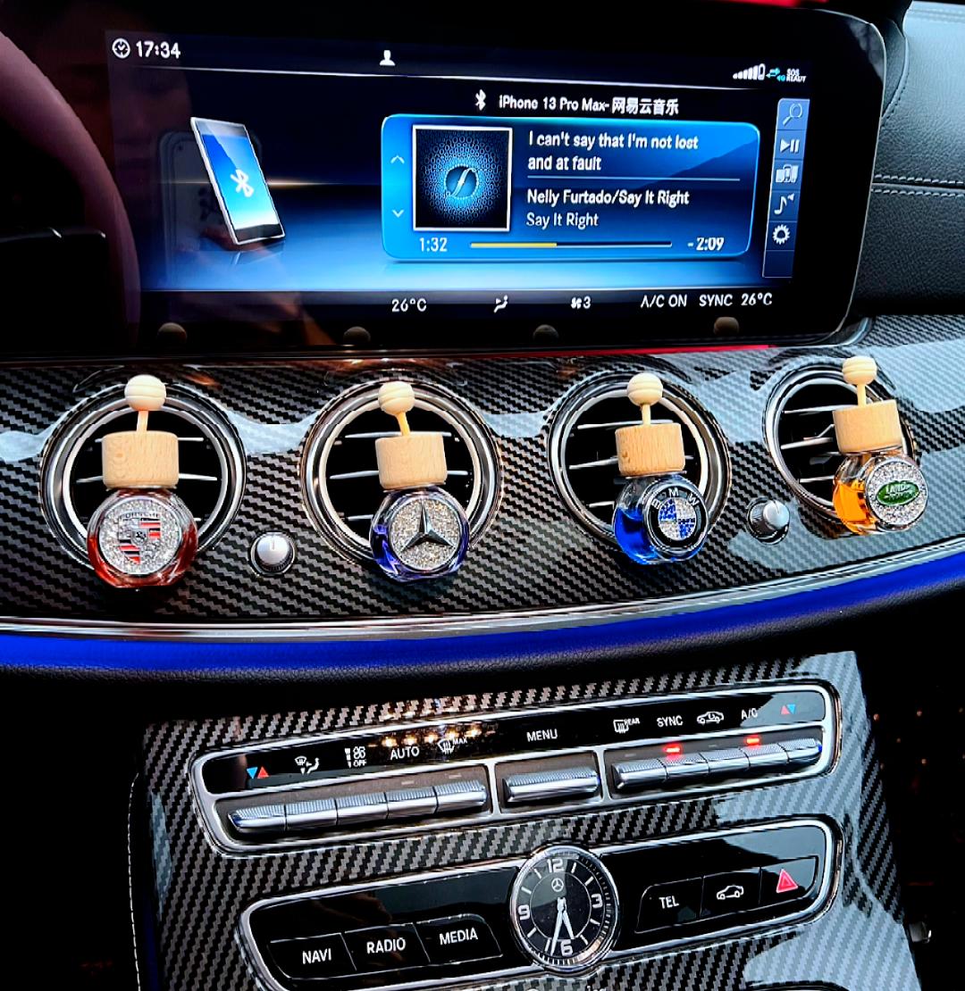 Car Air Vent Essential Oil Diffuser Bottle