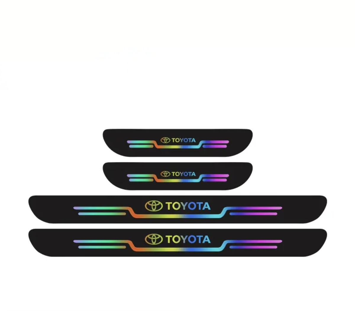 2024 New Laser Car Door Sill Protection Strip
