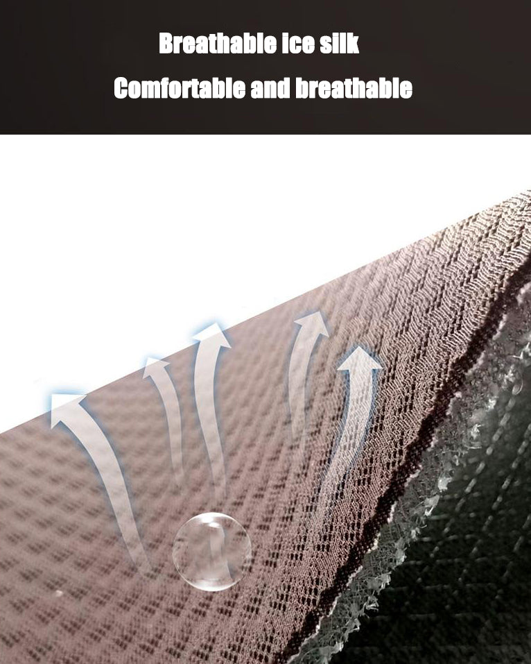 2024 Newly Upgraded Breathable Car Ice Silk Seat Cushion
