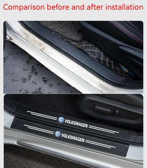 Carbon Car Door Sills Stickers✨9PCS ✨